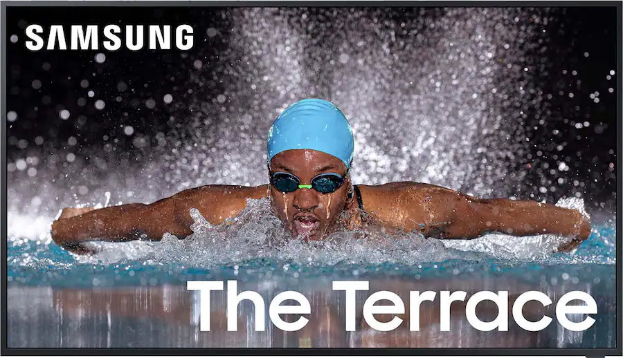 Samsung - 75" Outdoor TV - Partial Sun QLED 4K TV Terrace LST7D