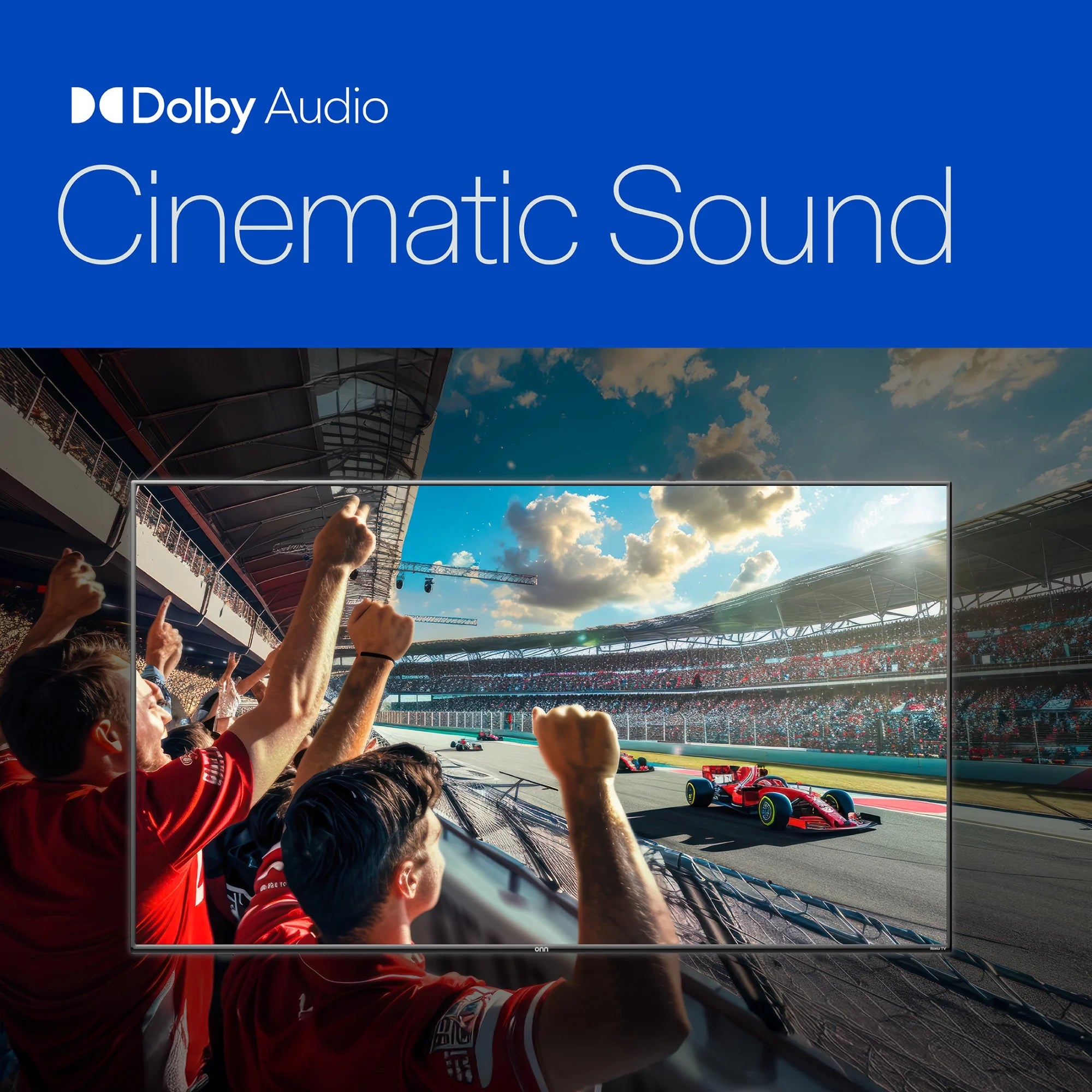 Onn. - 70” Class 4K UHD (2160P) LED Roku Smart Television HDR (100012588)