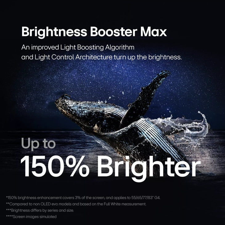 LG - 83 Inch Class LG OLED evo G4 4K Smart TV 2024 with Supplied Wall Mount