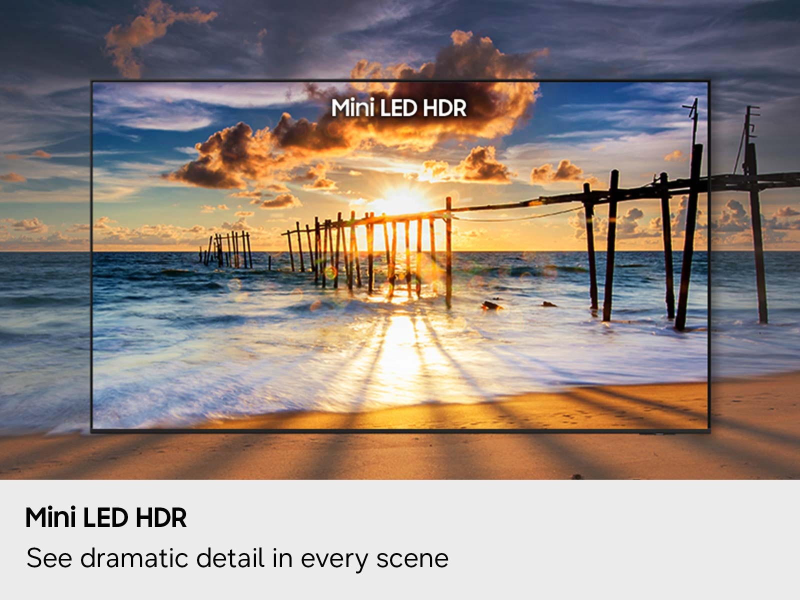 Samsung - 50 Inch Class Mini LED 4K Smart TV M70H