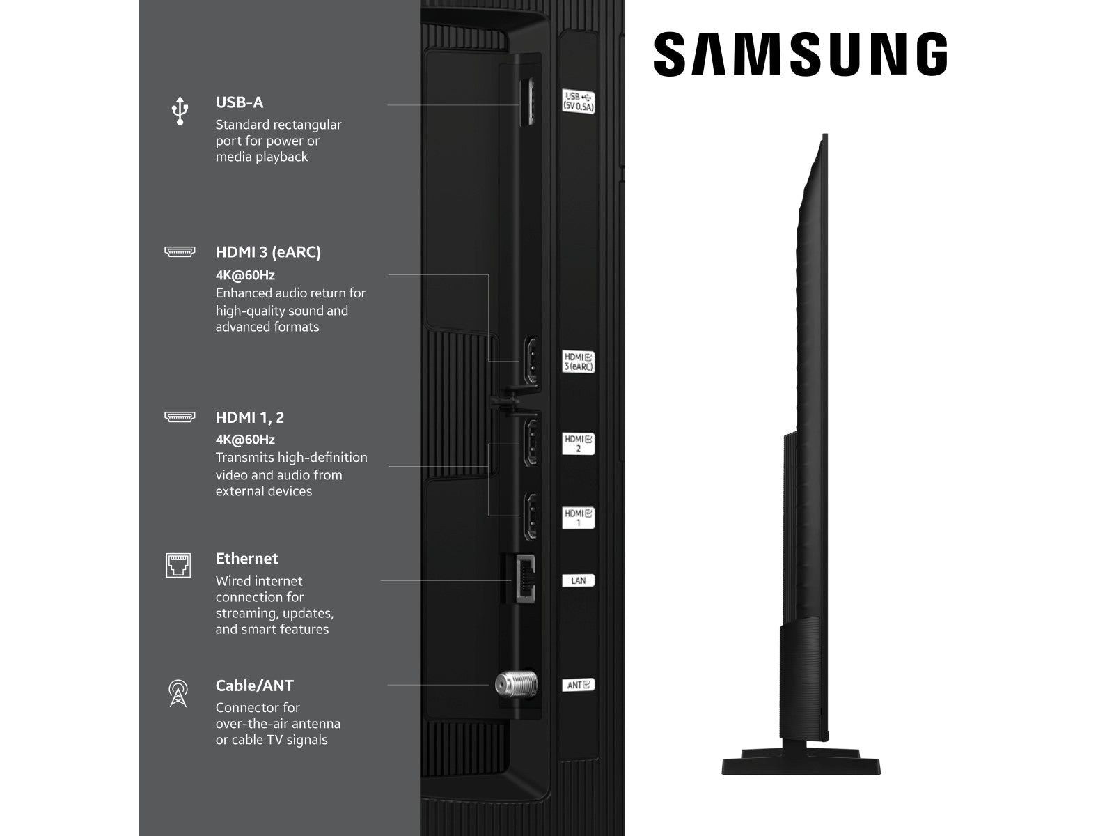 Samsung - 65" Class QLED Q7F 4K Samsung Vision AI Smart TV (2025)