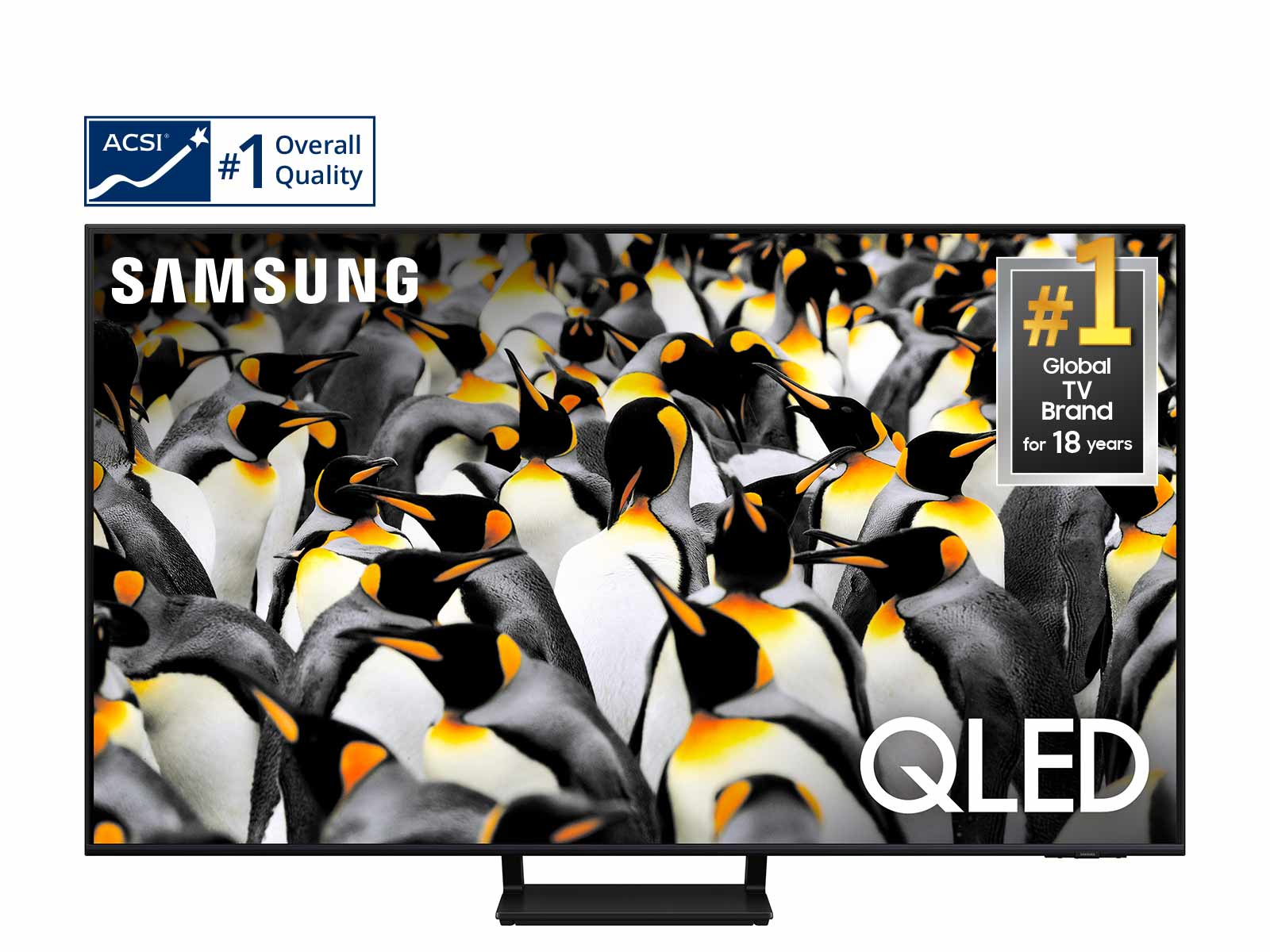 Samsung - 75'' Smart QLED 4K TV - Q70D 120Hz Thin Design