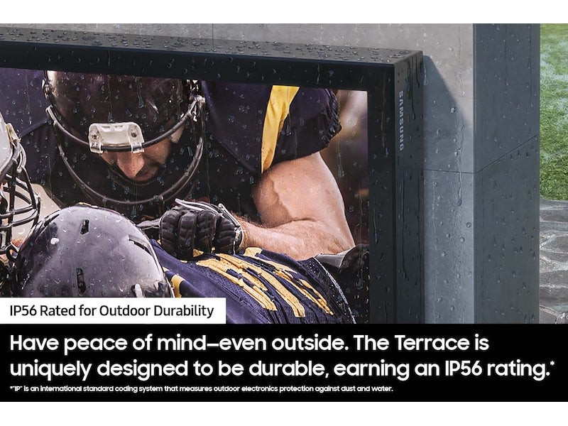 Samsung - 75" Outdoor TV - Partial Sun QLED 4K TV Terrace LST7D