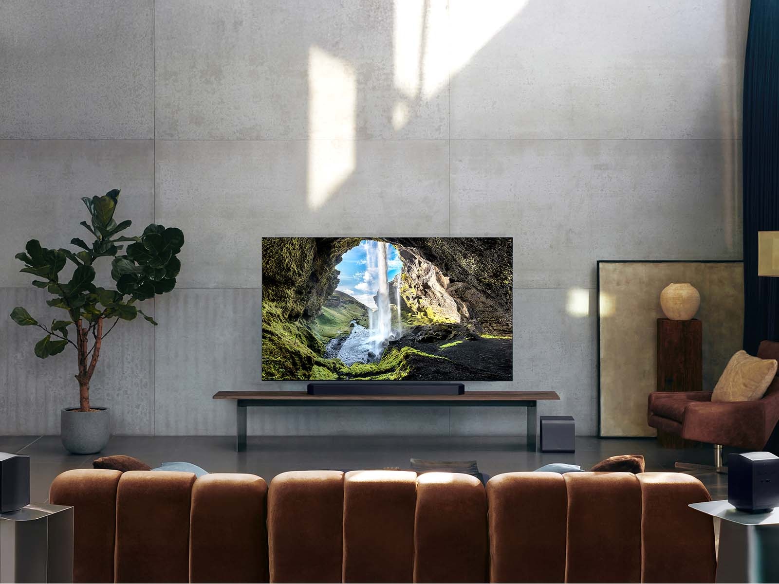 Samsung - Q-series Soundbar HW-Q990F 11.1.4 ch Subwoofer & Rear Speaker (2025)