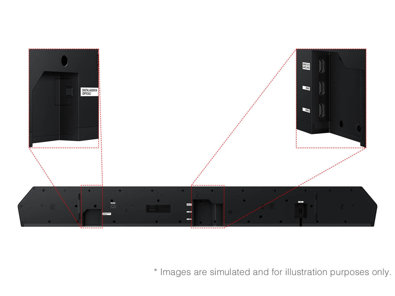 Samsung - Q-series Soundbar with Subwoofer & Rear Speakers HW-Q990F