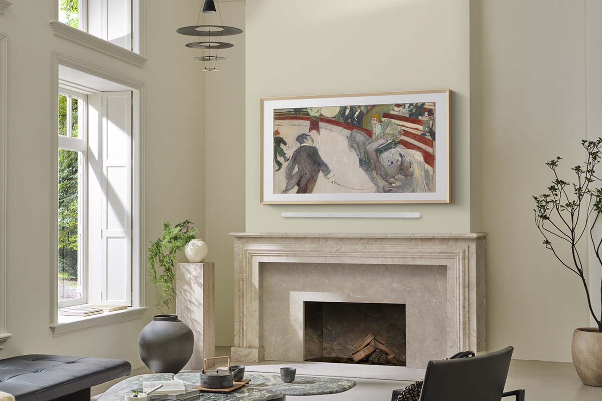 Samsung - 75” Class The Frame Pro LS03FW Neo QLED 4K Art Mode Vision AI Smart TV (2025)