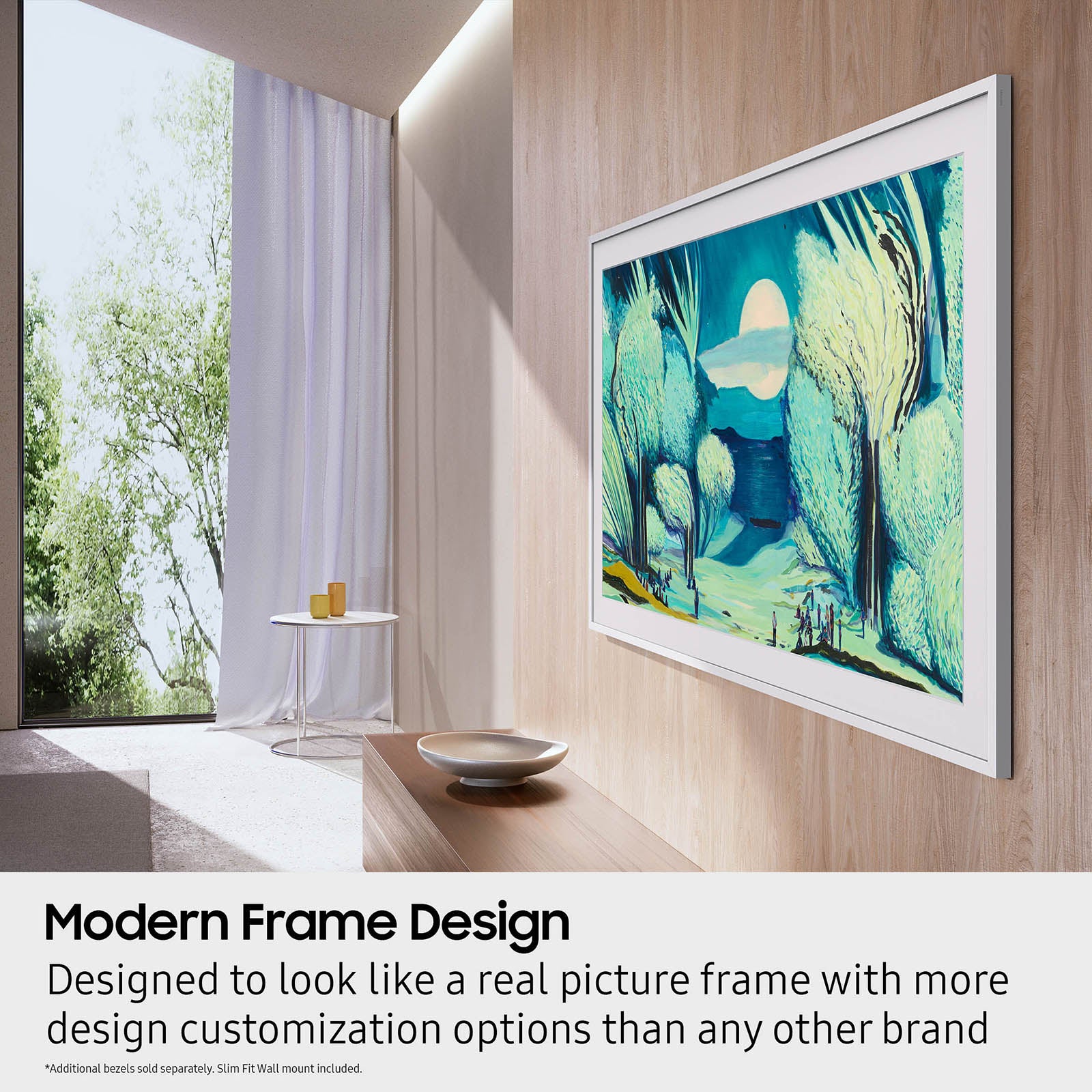 Samsung 50” Class The Frame LS03FA QLED 4K Art Mode Vision AI Smart TV (2025)