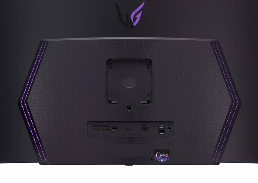 LG - 45" UltraGear™ OLED WQHD 1440P 240Hz 0.03ms G-Sync Compatible 800R Curved Gaming Monitor with Built-in Speakers