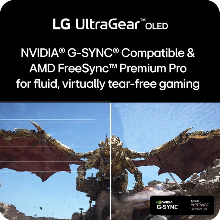 LG - 45" UltraGear™ OLED WQHD 1440P 240Hz 0.03ms G-Sync Compatible 800R Curved Gaming Monitor with Built-in Speakers