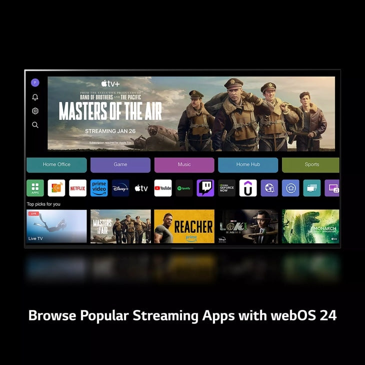 LG - 65 Inch Class LG OLED evo C4 4K Smart TV 2024