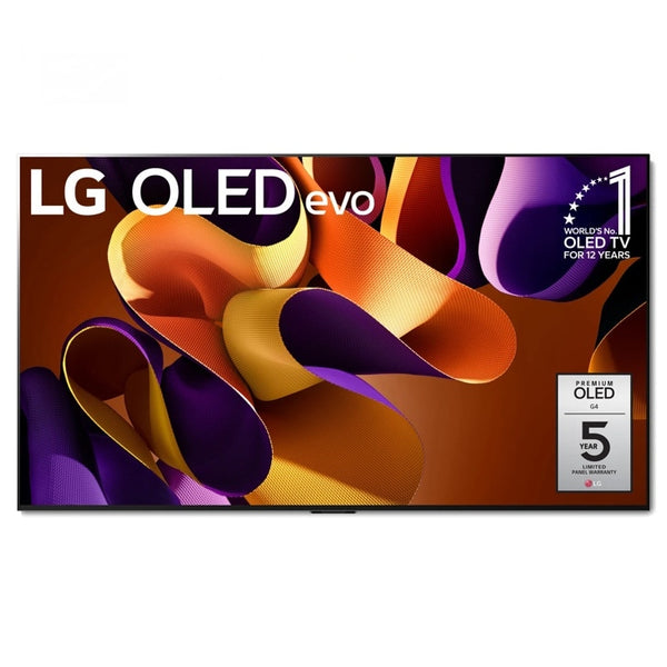 LG - 83 Inch Class LG OLED evo G4 4K Smart TV 2024 with Supplied Wall Mount