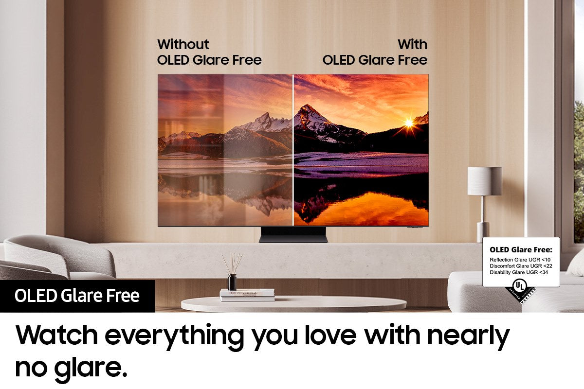 Samsung - 77" Class OLED TV, 4K AI TV Upscaling - S95D