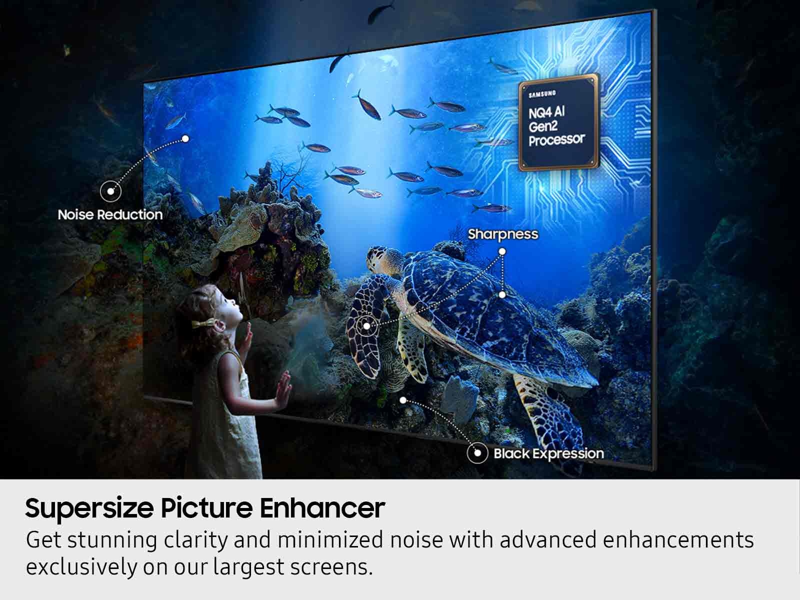 Samsung - 85” Class QN80F Series Neo QLED Mini LED 4K UHD SamsungVision AI Smart Tizen TV (2025)