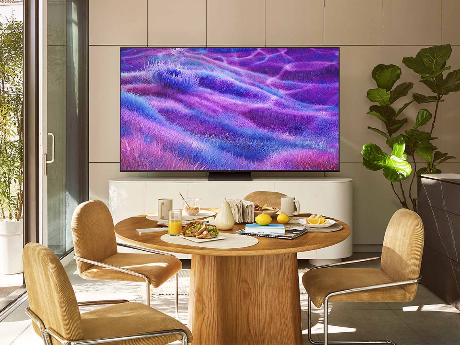 Samsung - 85" Class Neo QLED 4K TV, Samsung Vision AI Smart TV, QN80F