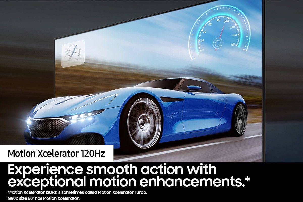 Samsung - 85'' Class Smart QLED 4K TV - Q80D Thin Design
