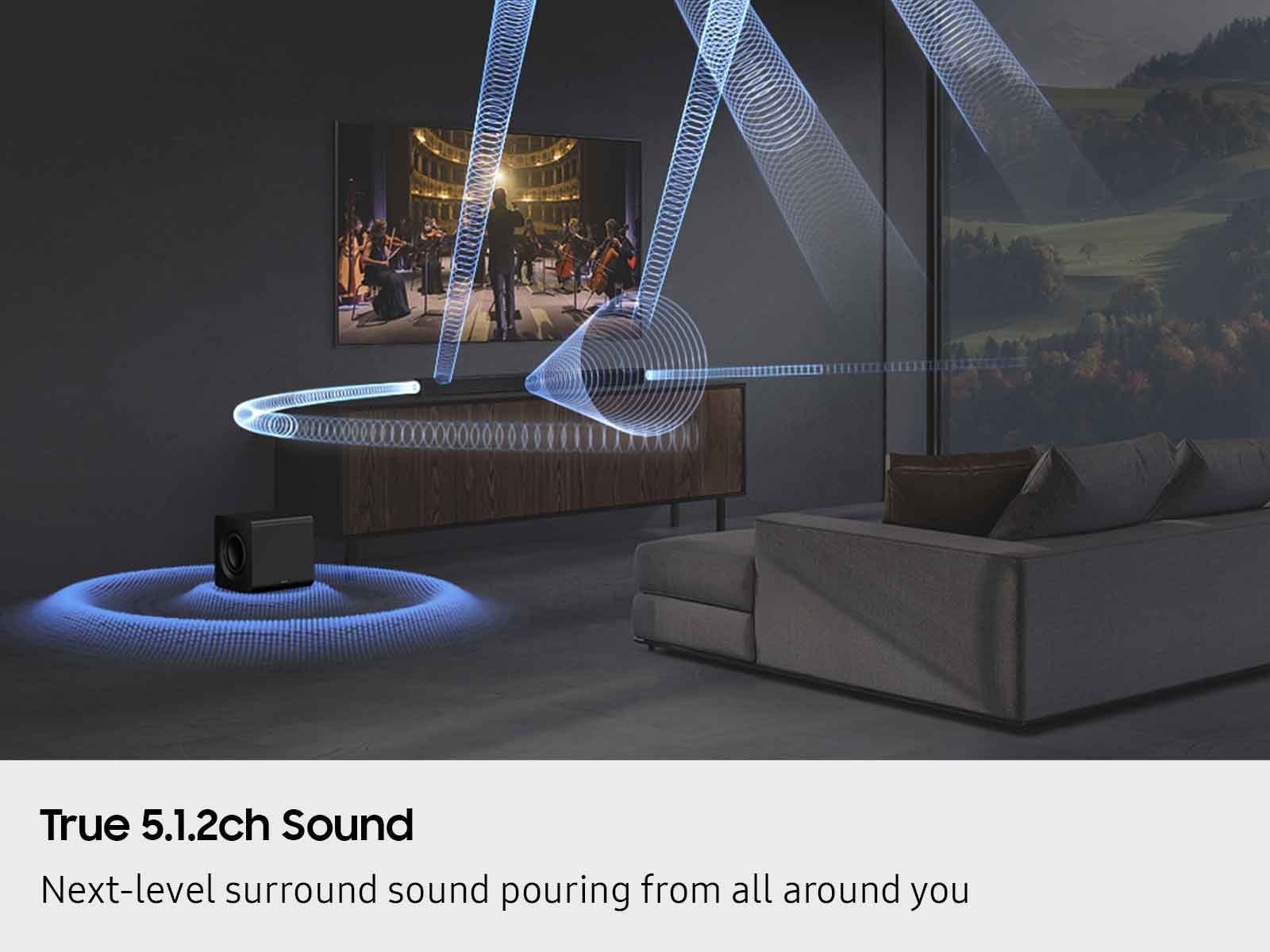 Samsung - Q-series Soundbar HW-Q800F 5.1.2 ch Subwoofer (2025)