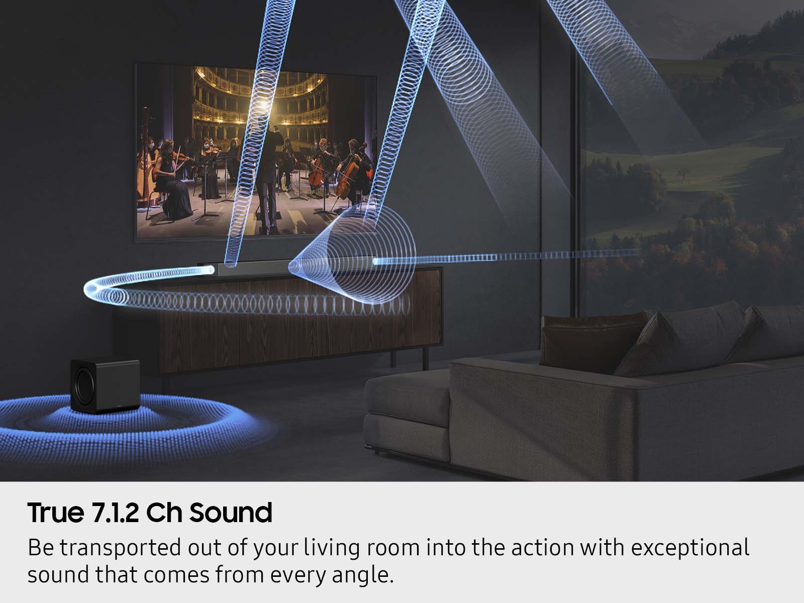 Samsung - Q-series Soundbar HW-Q900F 7.1.2 ch Subwoofer (2025)